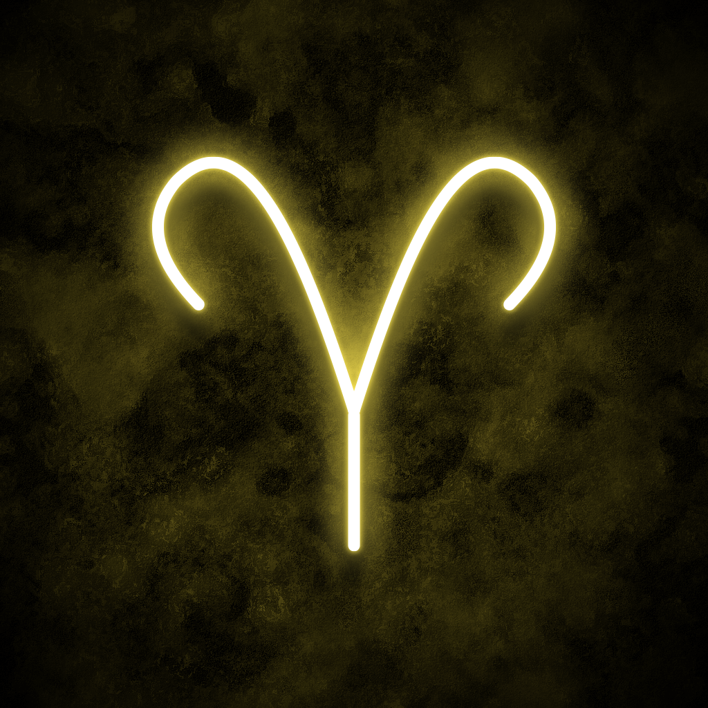 "Aries" Neon Sign