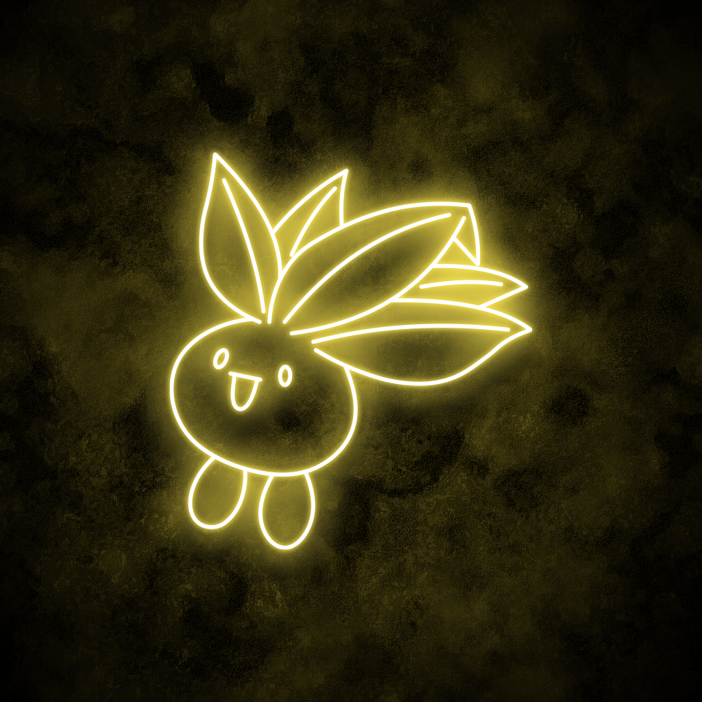 "Oddish" Neon Sign