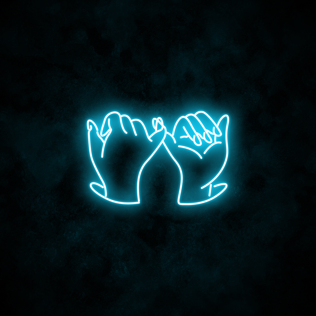 "Pinky Promise" Neon Sign