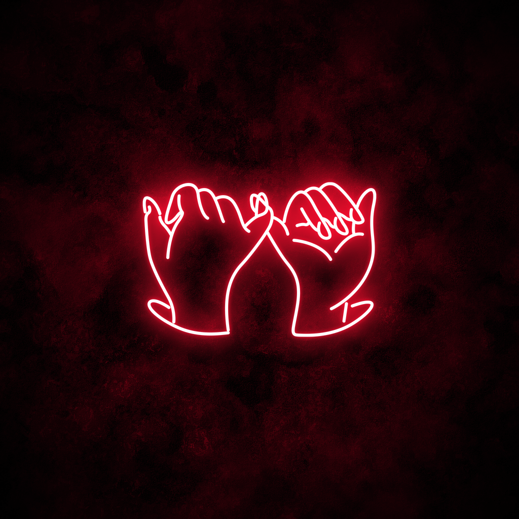 "Pinky Promise" Neon Sign