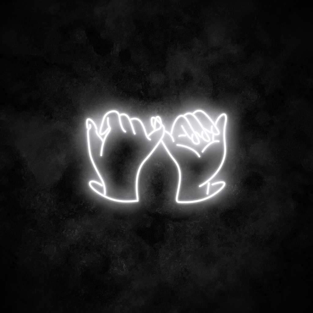 "Pinky Promise" Neon Sign