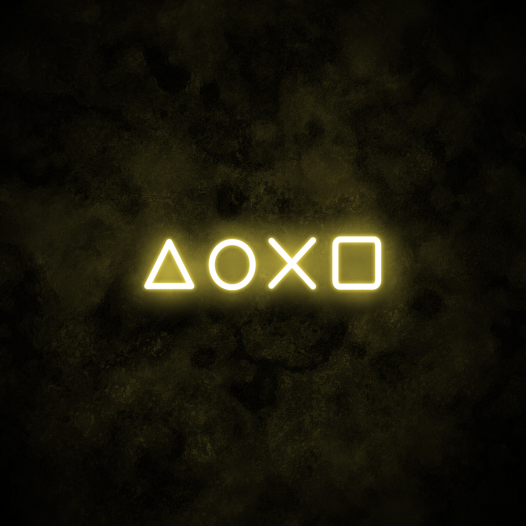 "Playstation" Neon Sign