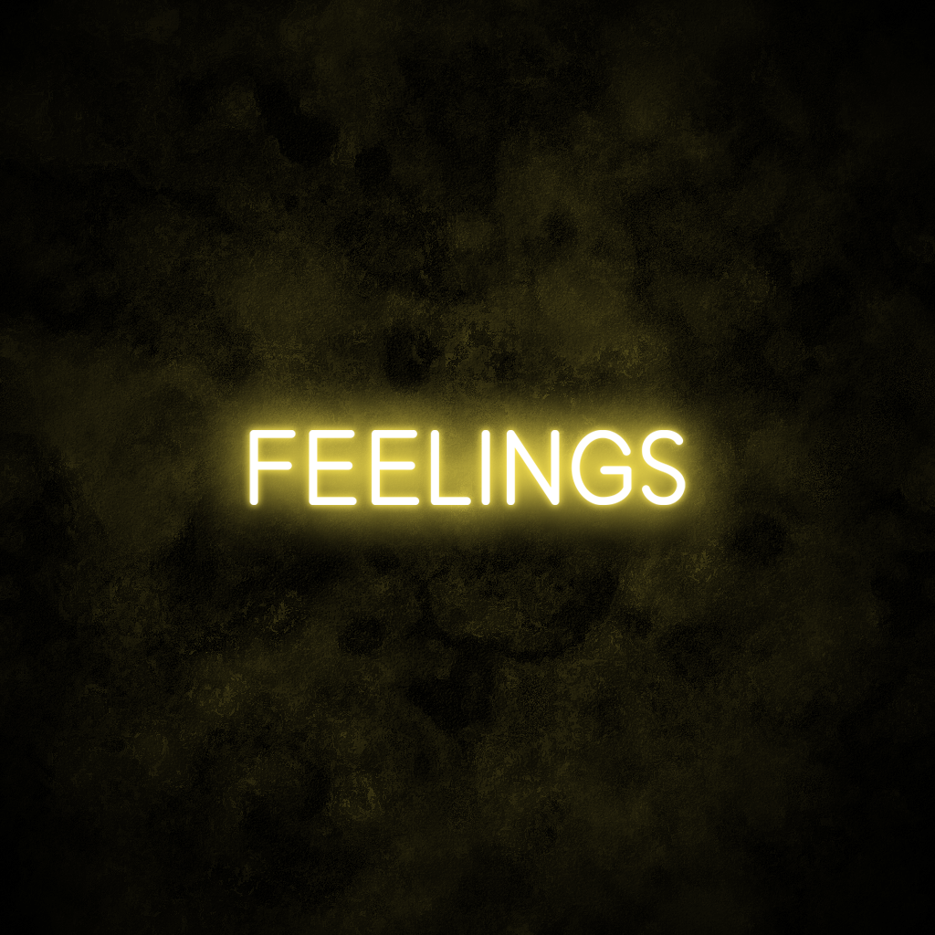 "FEELINGS" Neon Sign