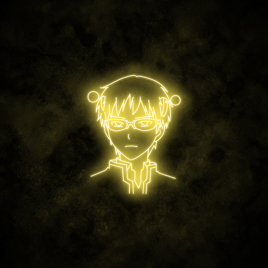 "Saiki K" Neon Sign