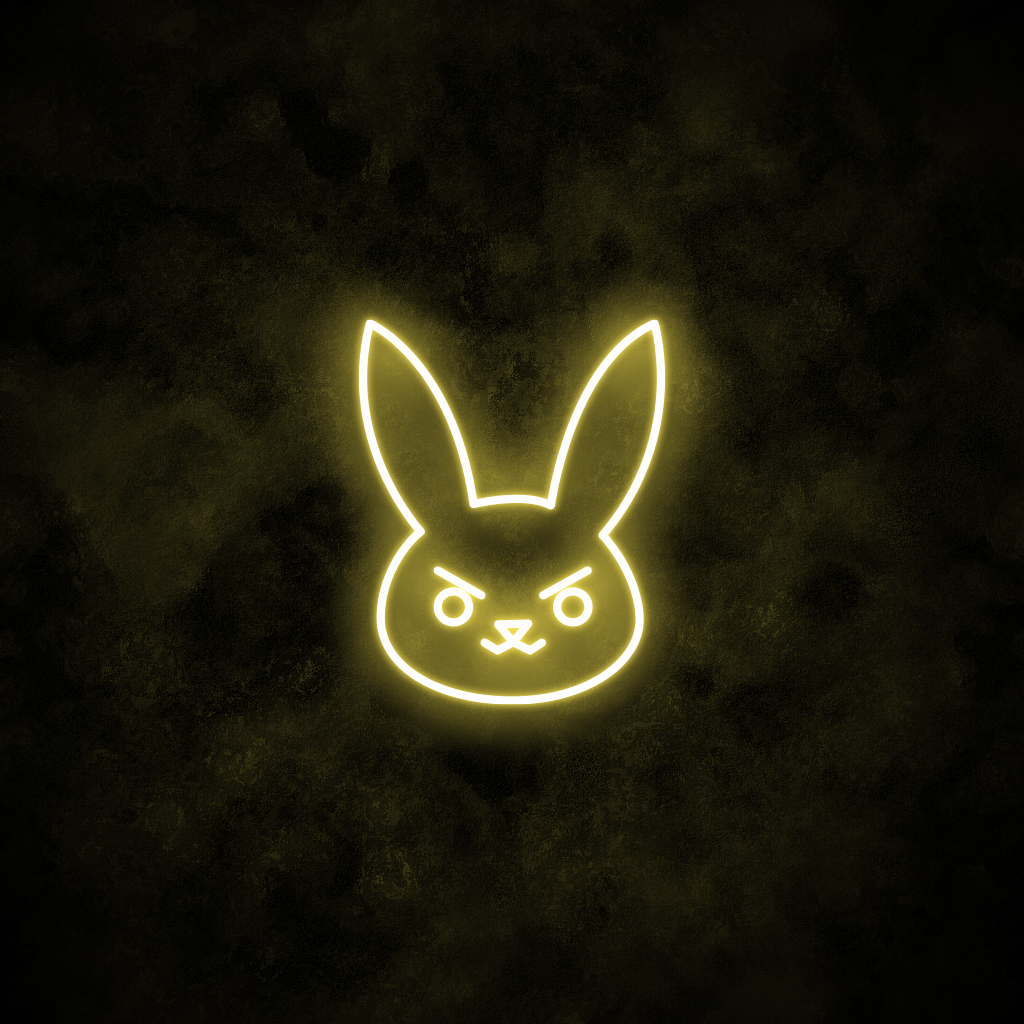 "D.Va Bunny" Neon Sign