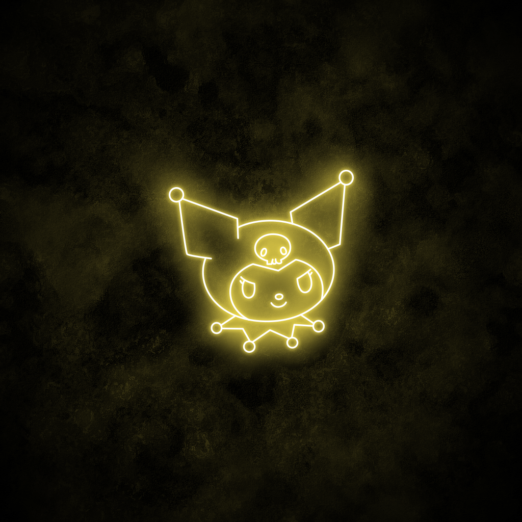 "Kuromi" Neon Sign