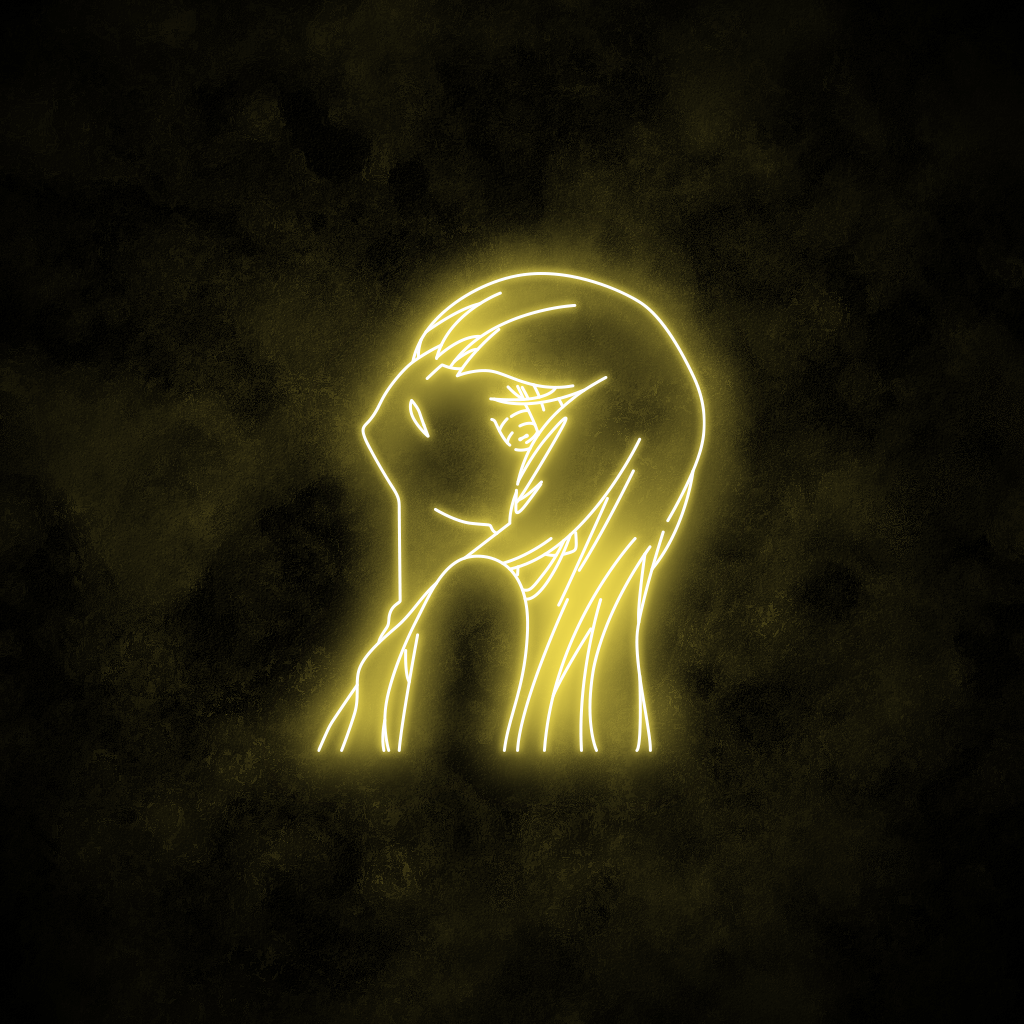 "Anime Girl" Neon Sign