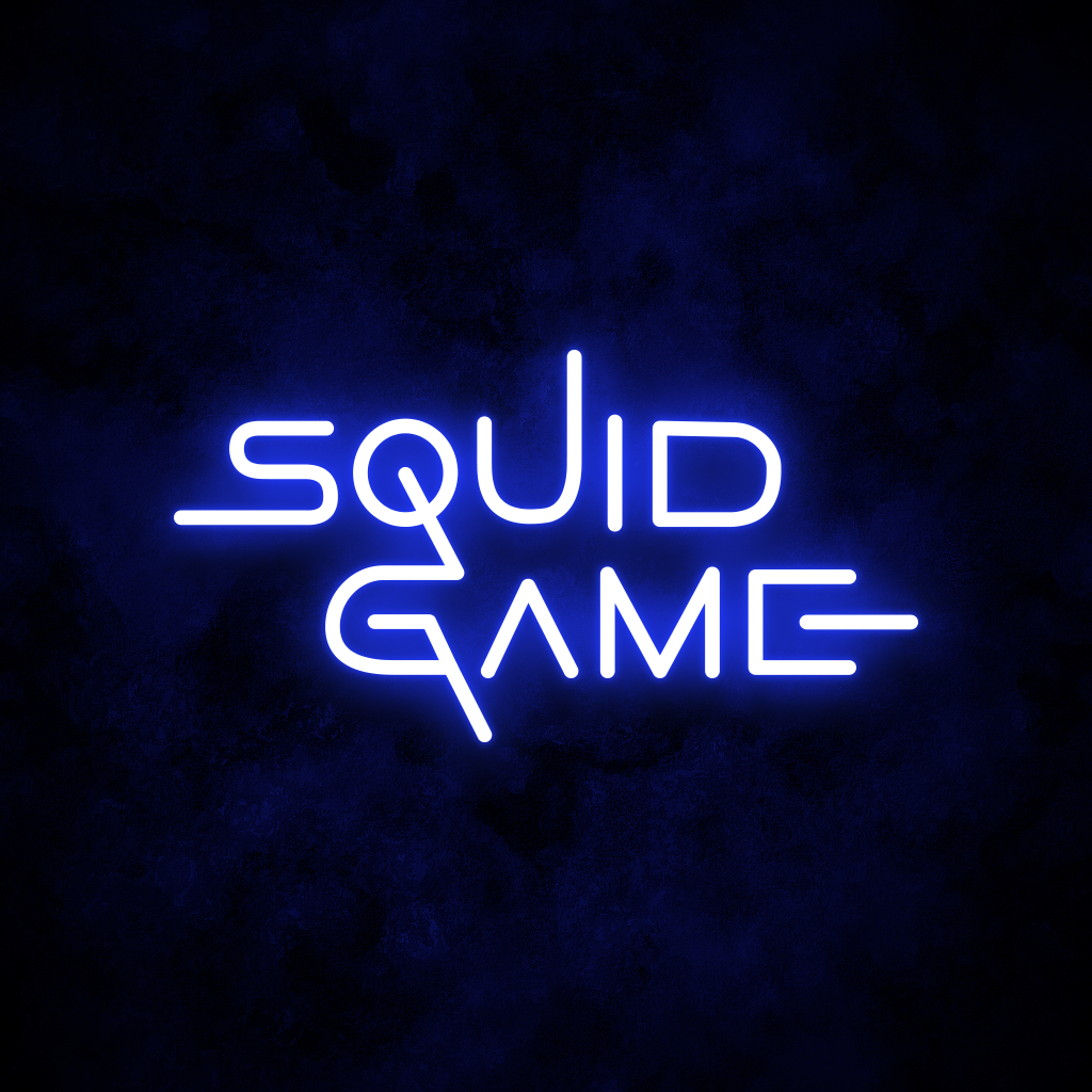 "Squid Game" Neon Sign