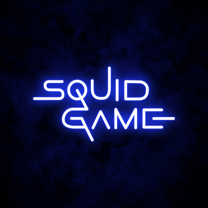 "Squid Game" Neon Sign
