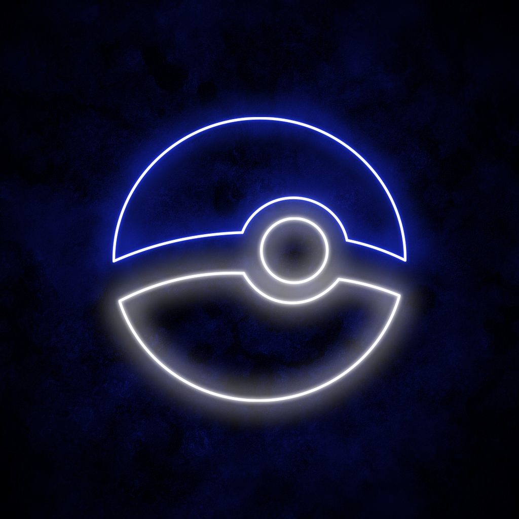 "Poké Ball" Neon Sign