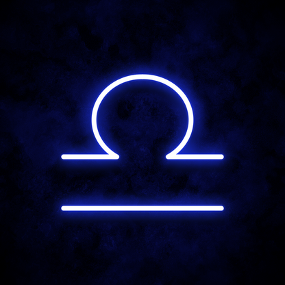 "Libra" Neon Sign