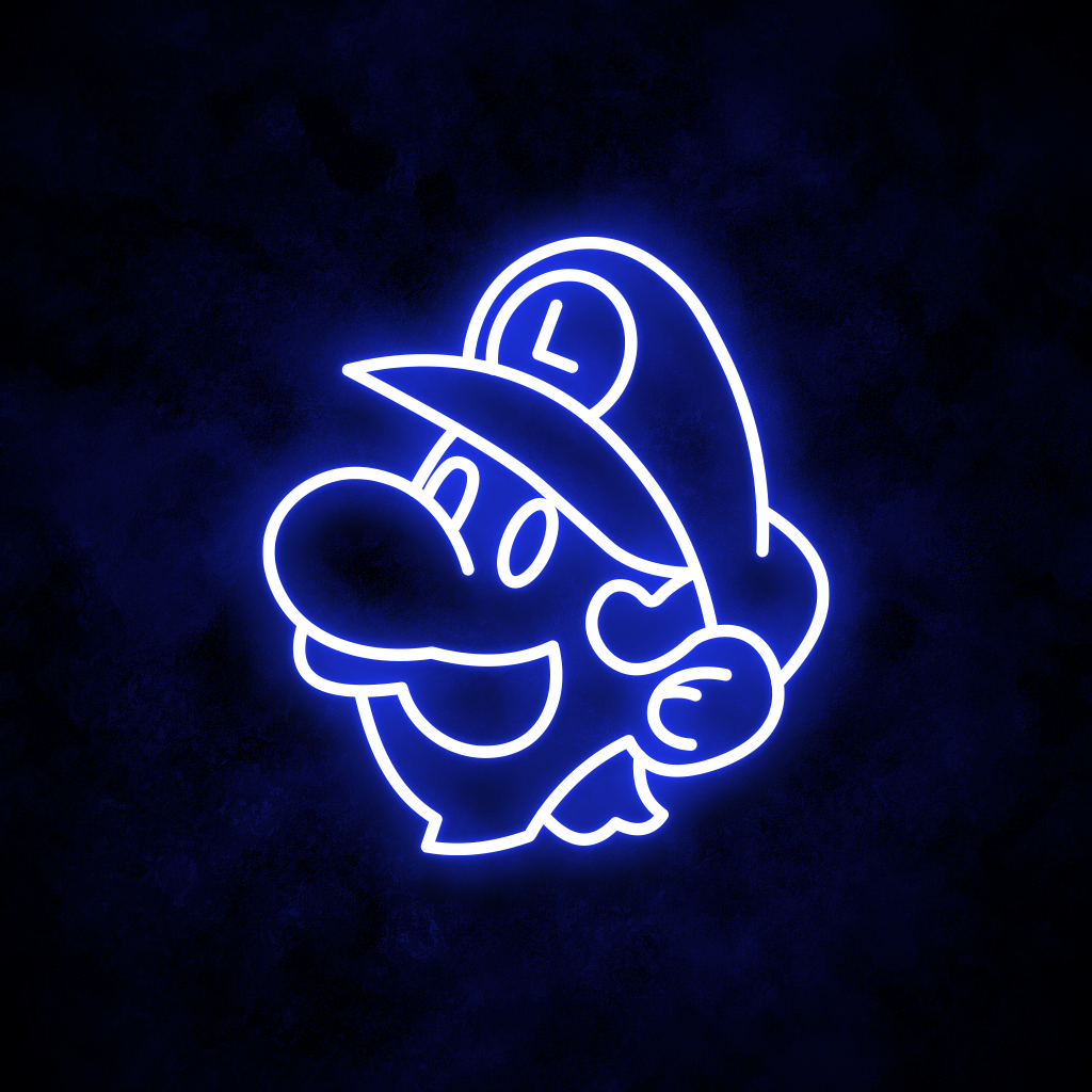 "Luigi" Neon Sign