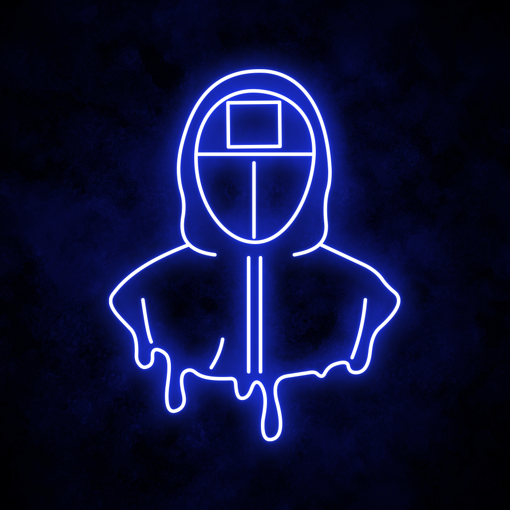 "Squid Game Staff" Neon Sign