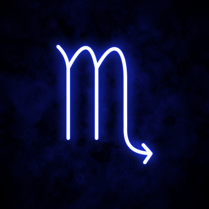"Scorpio" Neon Sign