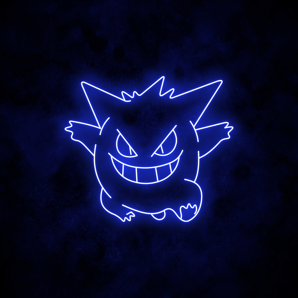 "Gengar" Neon Sign