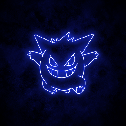 "Gengar" Neon Sign