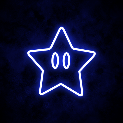 "Super Star" Neon Sign