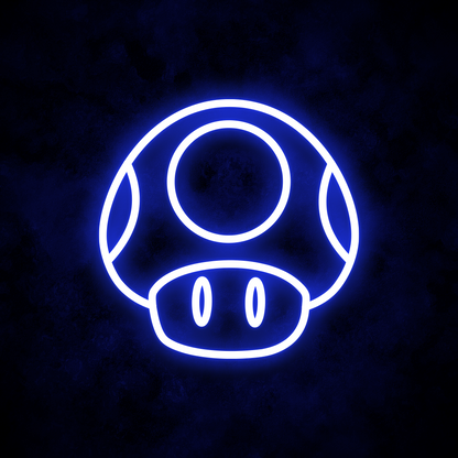 "Super Mushroom" Neon Sign