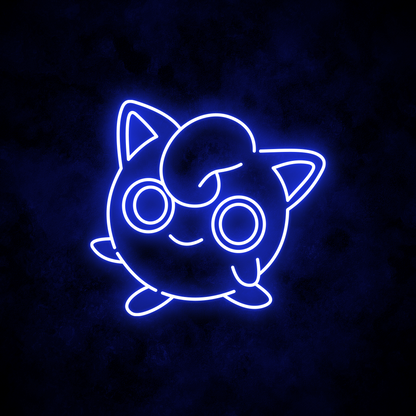 "Jigglypuff" Neon Sign