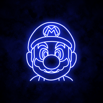 "Mario" Neon Sign