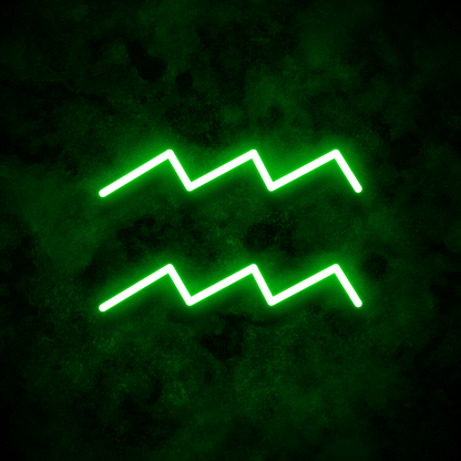 "Aquarius" Neon Sign