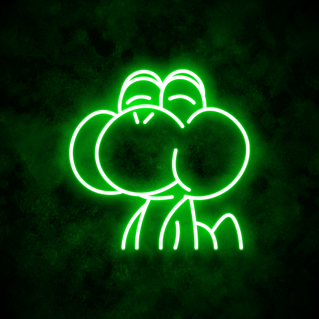 "Yoshi" Neon Sign