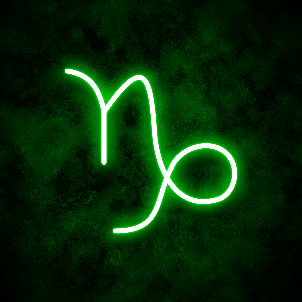 "Capricorn" Neon Sign