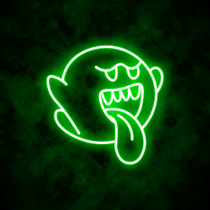 "Boo" Neon Sign