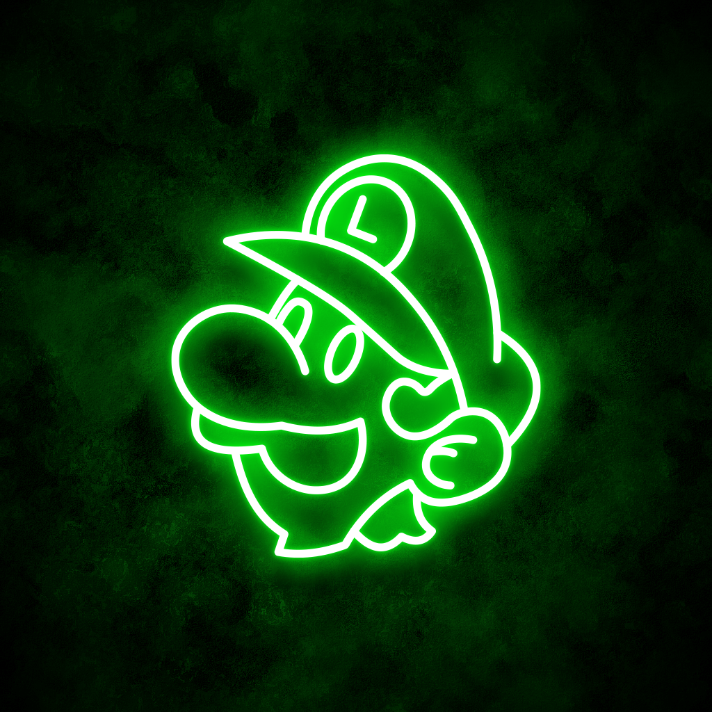 "Luigi" Neon Sign