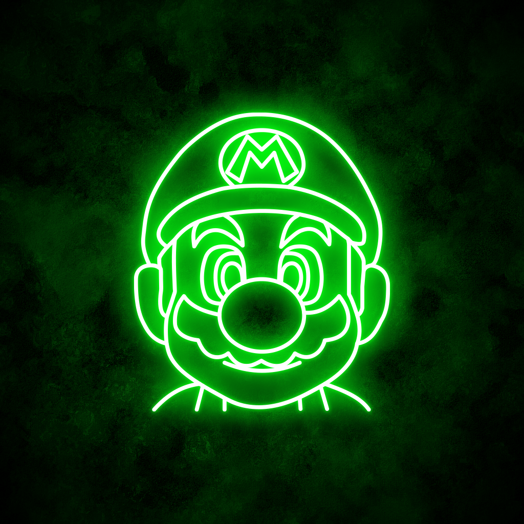 "Mario" Neon Sign