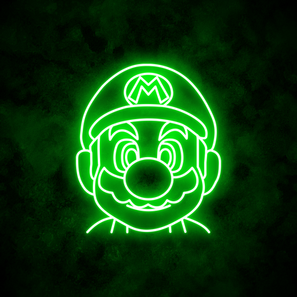 "Mario" Neon Sign