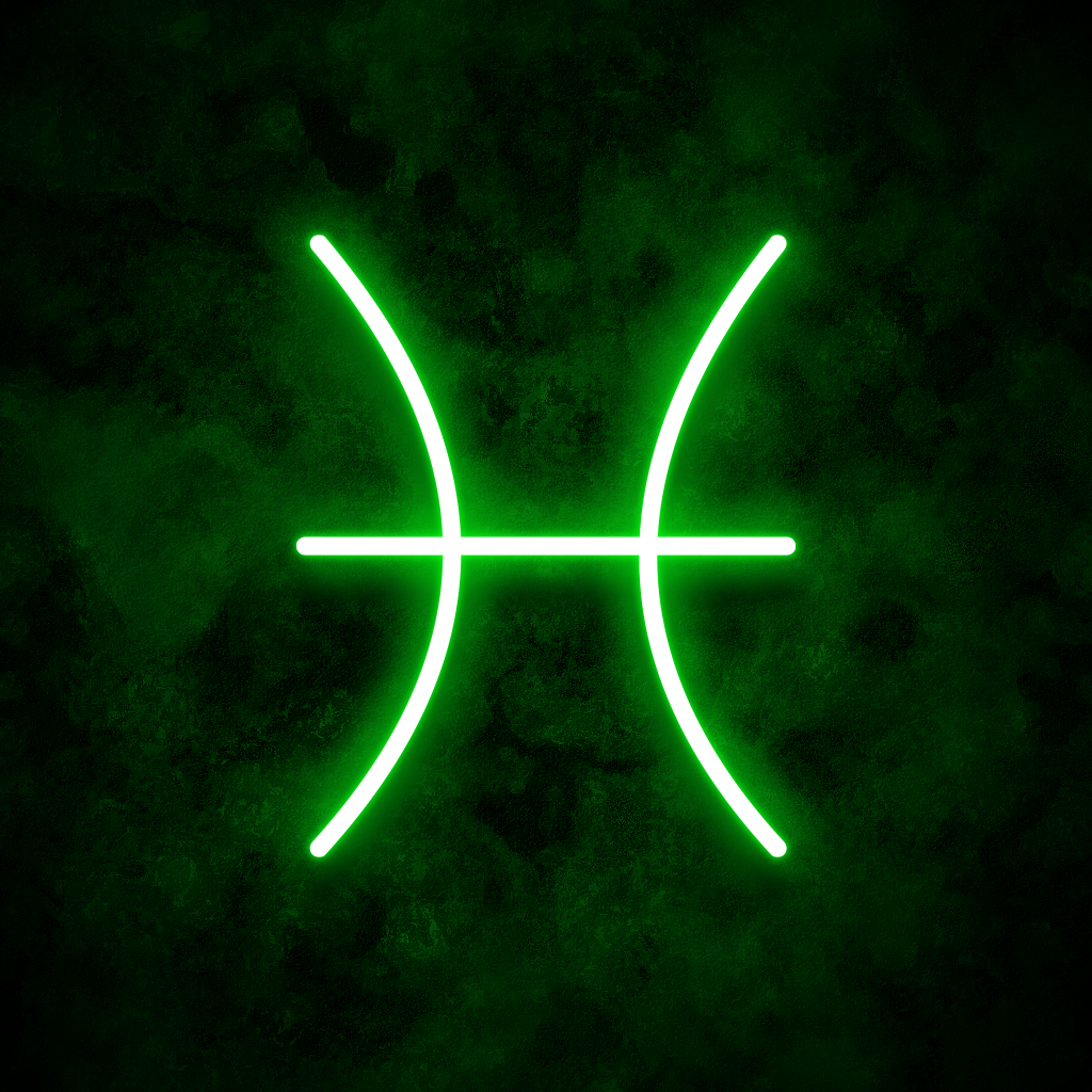 "Pisces" Neon Sign