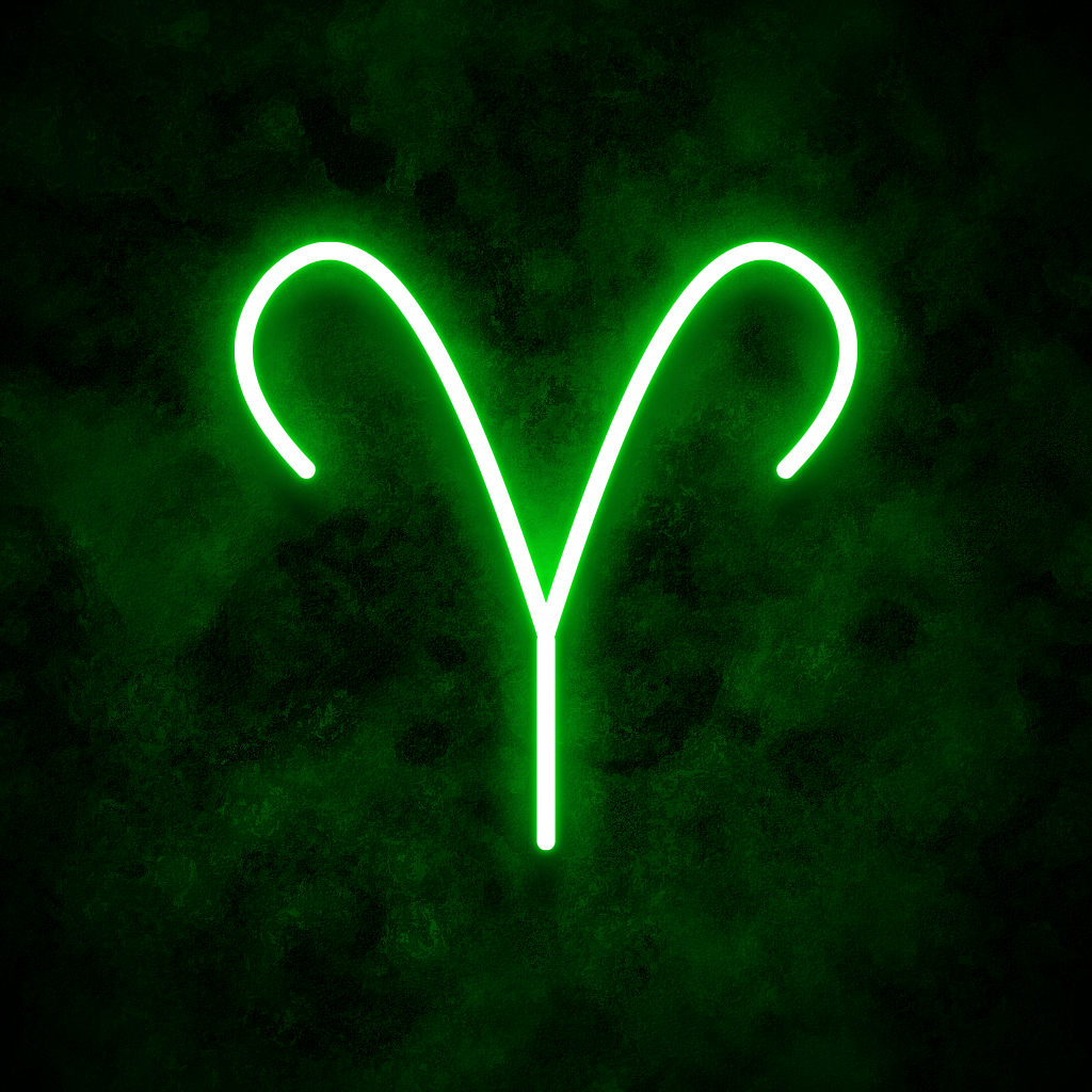 "Aries" Neon Sign