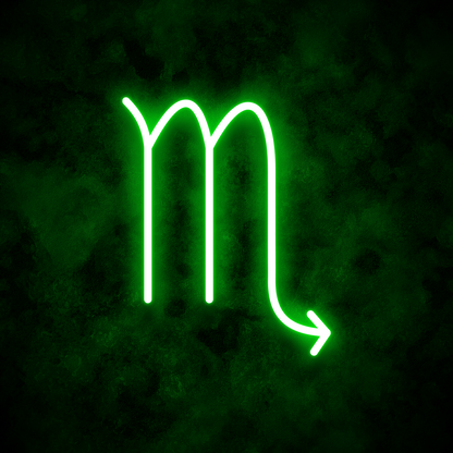 "Scorpio" Neon Sign