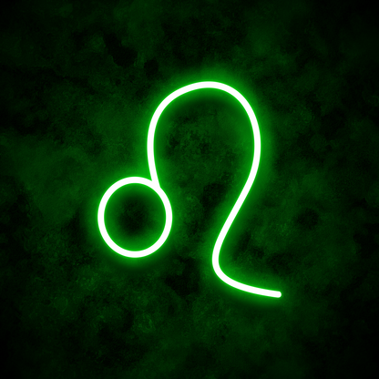 "Leo" Neon Sign