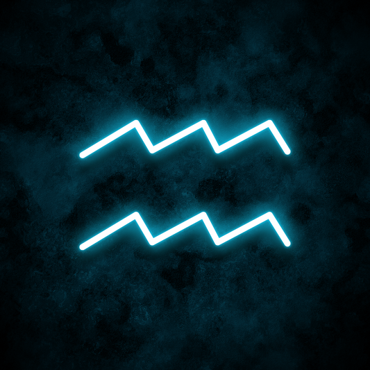 "Aquarius" Neon Sign