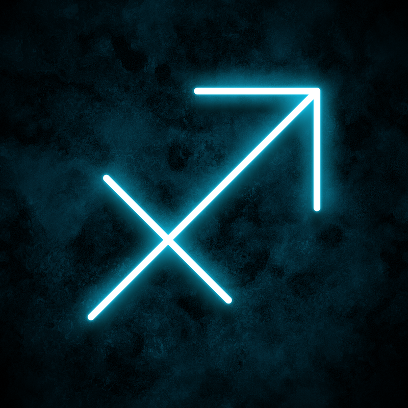 "Sagittarius" Neon Sign
