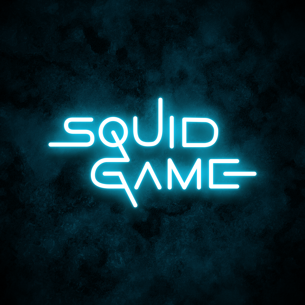 "Squid Game" Neon Sign
