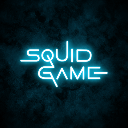 "Squid Game" Neon Sign