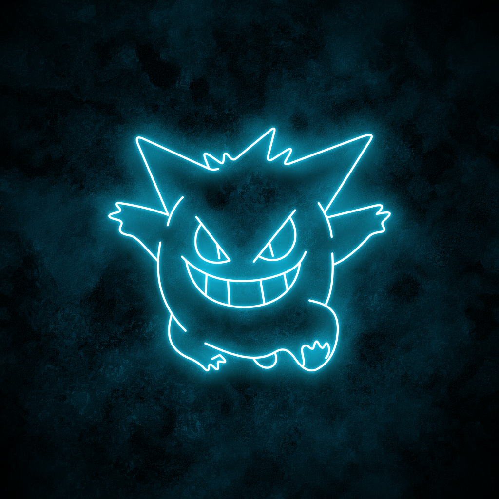 "Gengar" Neon Sign