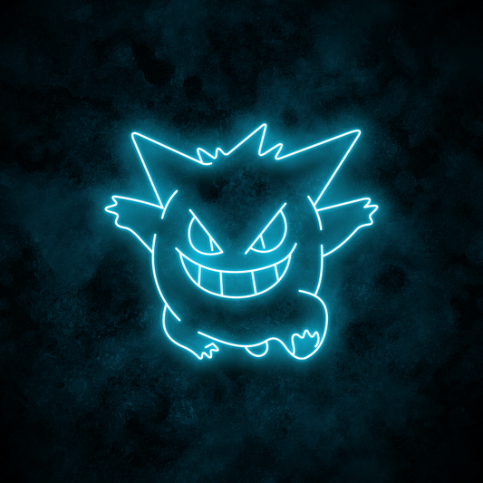 "Gengar" Neon Sign