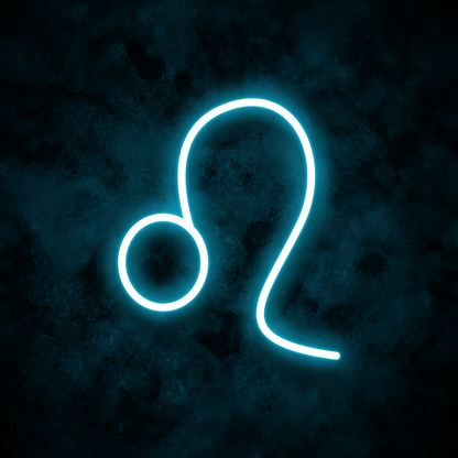 "Leo" Neon Sign