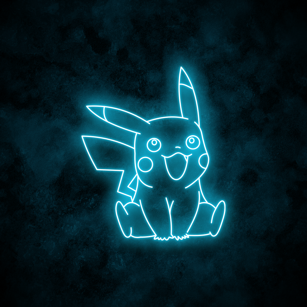 "Pikachu" Neon Sign