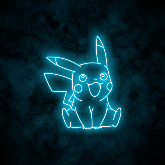 "Pikachu" Neon Sign