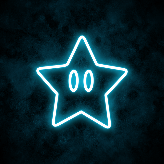 "Super Star" Neon Sign