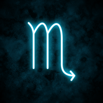 "Scorpio" Neon Sign