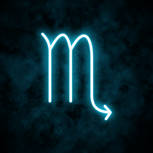 "Scorpio" Neon Sign