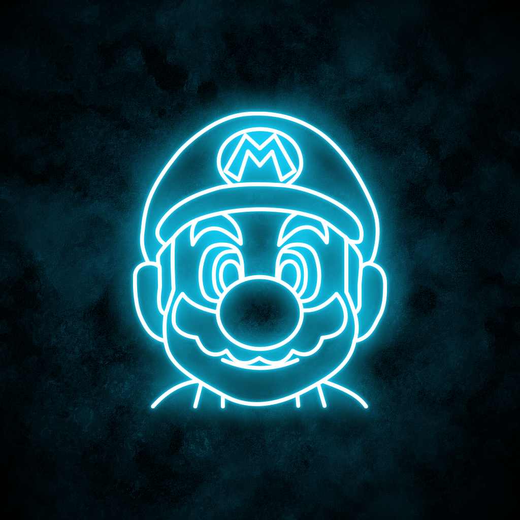 "Mario" Neon Sign