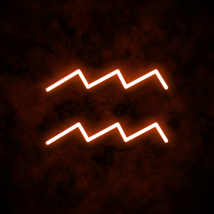 "Aquarius" Neon Sign