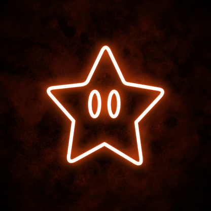 "Super Star" Neon Sign